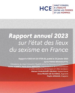Rapport 2023 Haut Conseil à l'Egalité