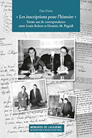 « Les inscriptions pour l’histoire »
