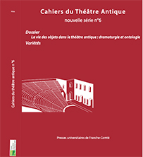 Cahiers du Théâtre Antique 6, Cahiers du GITA nouvelle série 24