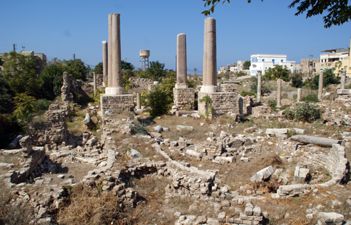La cathédrale médiévale de Tyr