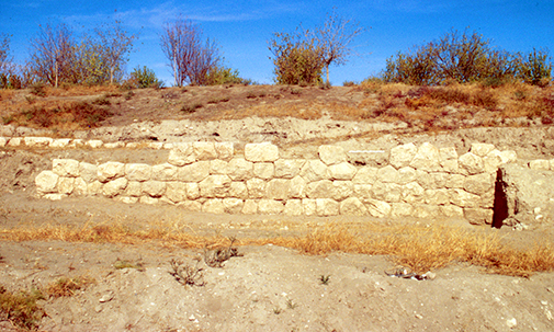 Apamée de l’Euphrate. La muraille sud ©MZMVE