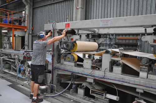 Démarrage des machines