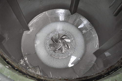 Hélice de la cuve de brassage