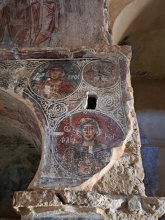 Saints Flore et Laure, église Saint-Georges Diasoritès, Naxos © Εφορεία Αρχαιοτήτων Κυκλάδων