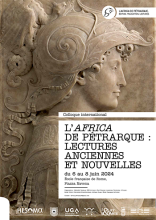Affiche L’Africa de Pétrarque : lectures anciennes et nouvelles Affiche L’Africa de Pétrarque : lectures anciennes et nouvelles