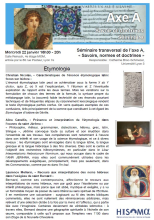 Affiche séminaire Axe A