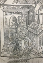 Saint Ambroise ©Collection Cahier Martin / Collection jésuite des Fontaines, Bibliothèque municipale de Lyon