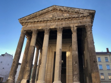 Le temple d’Auguste et de Livie à Vienne (photo Patrice Faure 2024 © Lyon 3 Hisoma) Le temple d’Auguste et de Livie à Vienne (photo Patrice Faure 2024 © Lyon 3 Hisoma)