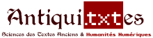 Ecole thématique Antiqui.TXTes