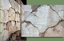 Actes d’affranchissement gravés sur le grand mur polygonal (Delphes). Cliché D. Mulliez
