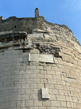 Tombeau de Caecilia Metella sur la via Appia. Cliché T. Nuorluoto