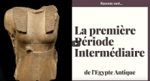 Raconte-moi la période intermédiaire