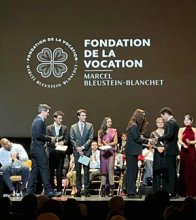 Remise du Prix de la Fondation de la Vocation Marcel Bleustein-Blanchet à Marie Bourgeois