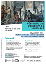Affiche séminaire des doctorants HiSoMA 2024-2025