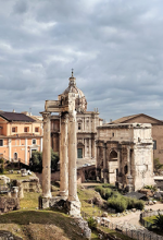 Photographie de vestiges romain à Rome Photographie de vestiges romain à Rome
