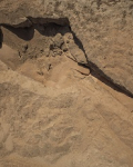 Vue aérienne de la carrière P d’Hatnoub (© Ifao, Th. Sagory)